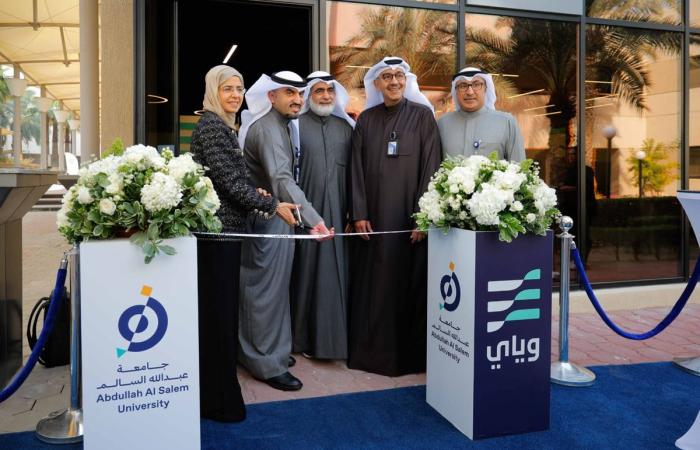 «وياي» يفتتح قاعة مخصصة للطلبة في جامعة عبدالله السالم - بوابة نيوز مصر