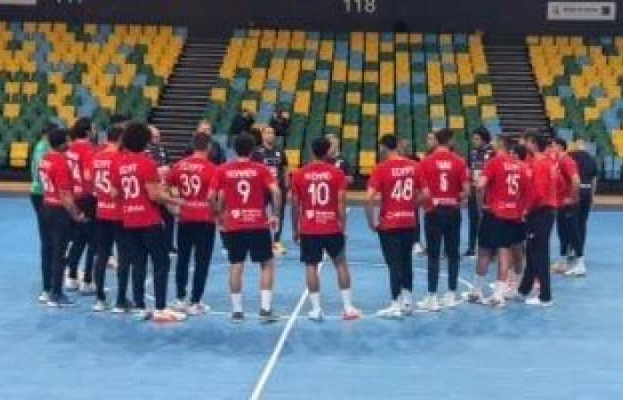 منتخب اليد يهزم كاب فيردي 32 -26 ويتأهل إلى نهائي أمم أفريقيا - بوابة نيوز مصر