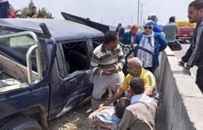 مصرع موظف وإبنه إثر حادث سيارة بالطريق الصحراوى الغربى - بوابة نيوز مصر