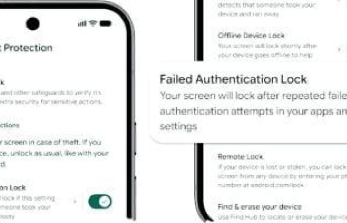 جوجل توسّع ميزات حماية أندرويد من السرقة بإجراءات أمنية جديدة - بوابة نيوز مصر
