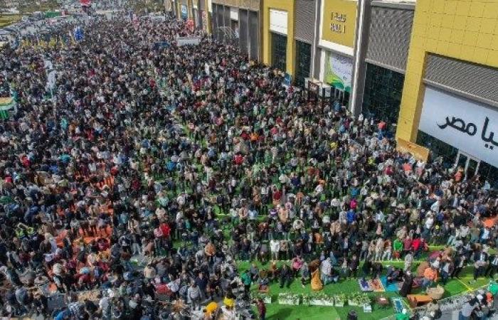 معرض القاهرة الدولي للكتاب يتخطى 4.5 مليون زائر في تسعة أيام منذ افتتاحه للجمهور | صور - بوابة نيوز مصر