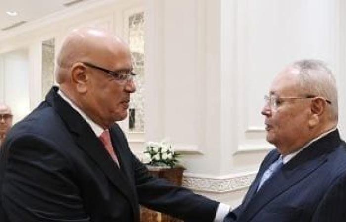 رئيس مجلس النواب يستقبل رئيس مجلس الدولة في زيارة تهنئة رسمية بالعاصمة الجديدة - بوابة نيوز مصر