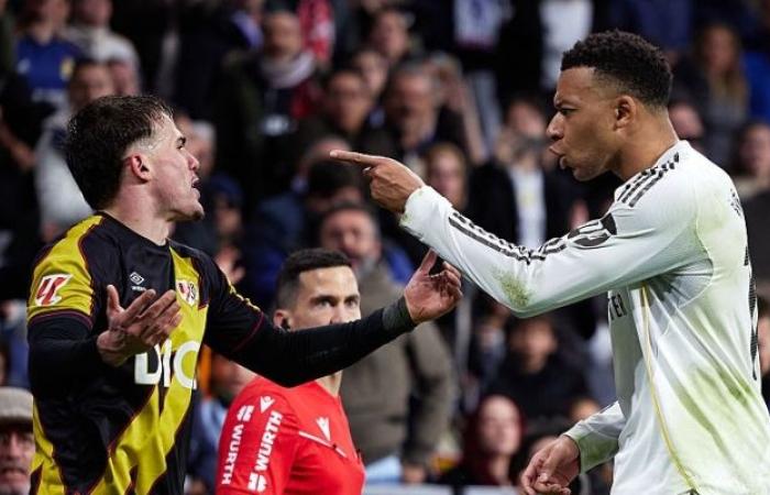 لاعب فايكانو بعد طرده أمام ريال مدريد: الله عادل ويرى كل شيء - بوابة نيوز مصر