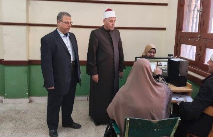 رئيس منطقة القليوبية الأزهرية يتفقد لجان اختبارات تصفيات مسابقة القرآن الكريم - بوابة نيوز مصر