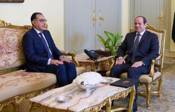 الرئيس السيسي يجري تشاورات مع مدبولي بشأن تعديل وزاري شامل للحكومة - بوابة نيوز مصر