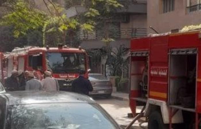 السيطرة على حريق سيارة فى وسط البلد - بوابة نيوز مصر