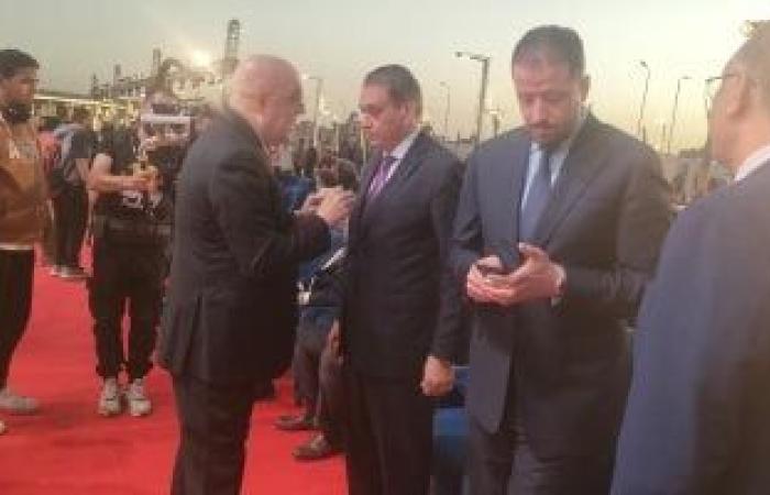 وصول رئيس حزب الجبهة الوطنية لحفل إطلاق مليون كرتونة بمناسبة شهر رمضان - بوابة نيوز مصر