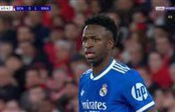 بنفيكا ضد الريال.. ملخص اهداف ونتيجة مباراة ريال مدريد وبنفيكا في دوري أبطال أوروبا بعد مرور 85 دقيقة - بوابة نيوز مصر