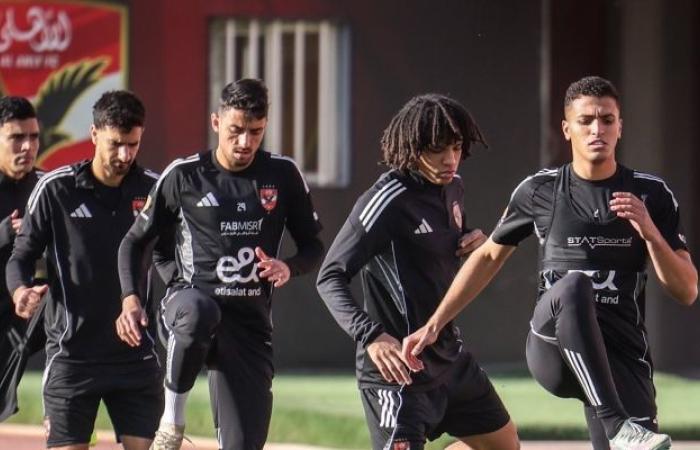 ظهور لاعب جديد لأول مرة في قائمة الأهلي أمام مباراة الجونة - بوابة نيوز مصر