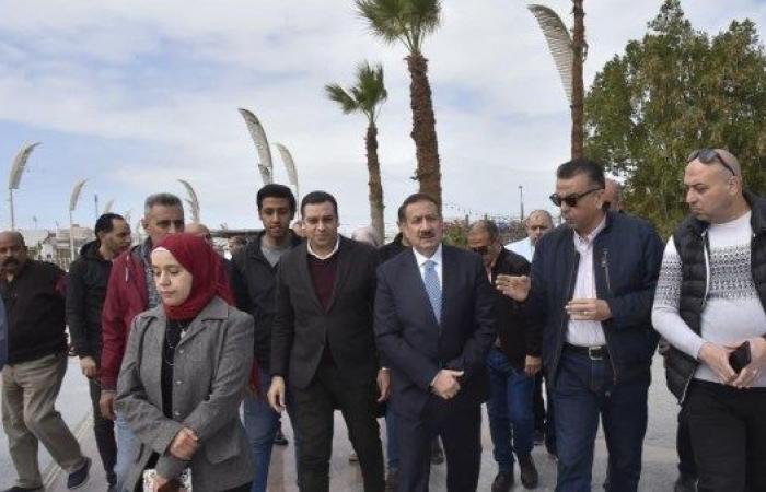 محافظ بورسعيد: رفع كفاءة الشارع الموازي للكورنيش "الطريق القبلي" - بوابة نيوز مصر