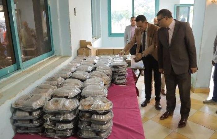 900 وجبة يوميًا.. محافظ قنا يتفقد مبادرة مطبخ"المحروسة..دايمًا عامر" - بوابة نيوز مصر