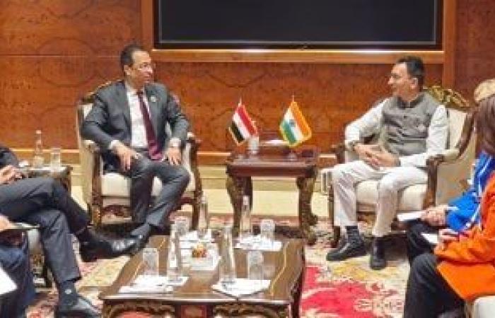 وزير الاتصالات يعزز شراكات مصر الدولية فى الذكاء الاصطناعى من نيودلهى - بوابة نيوز مصر