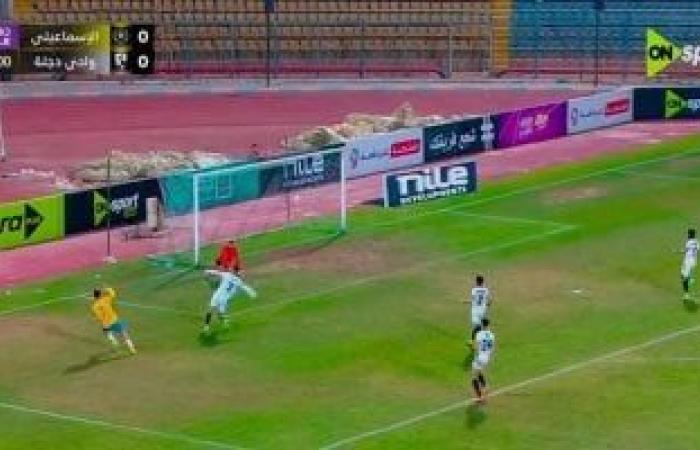 وادى دجلة يتقدم على الإسماعيلى بهدف نظيف فى الشوط الأول - بوابة نيوز مصر