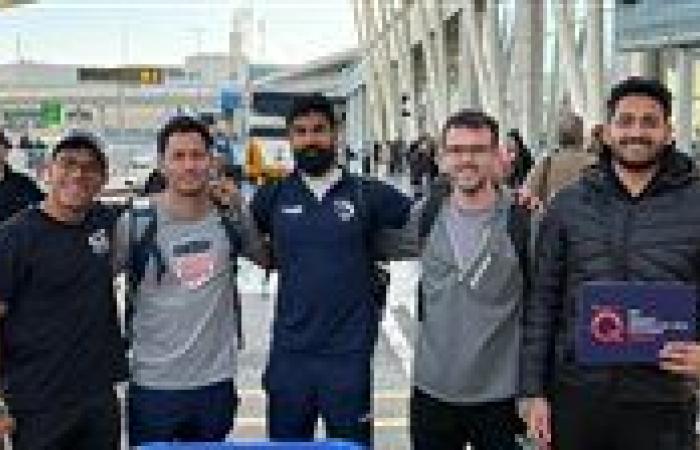 وصول منتخب الولايات المتحدة لتصفيات كأس العالم للهوكي بالإسماعيلية 2026 - بوابة نيوز مصر