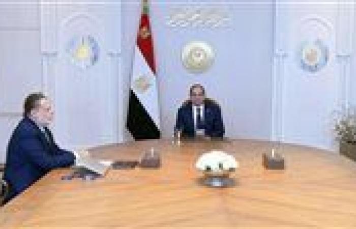 تفاصيل اجتماع الرئيس السيسي ومحافظ البنك المركزي المصري - بوابة نيوز مصر