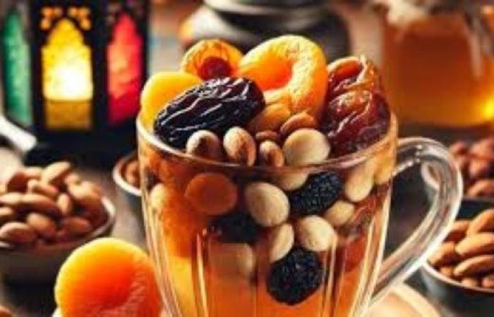 طريقة عمل الخشاف بالمكسرات بطريقة سهلة ولذيذة في رمضان - بوابة نيوز مصر