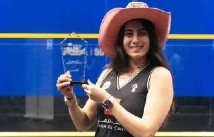 نور الشربيني تستعيد بريقها وتقترب من عرش التصنيف العالمي للاسكواش - بوابة نيوز مصر