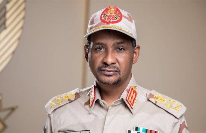 حميدتي : لن نسمح بتقسيم السودان مجددا .. ولم نرفض أي مبادرة للسلام - بوابة نيوز مصر