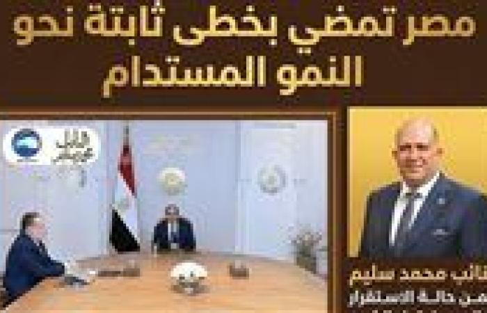 النائب محمد سليم يثمن حالة الاستقرار المالي بعد اجتماع الرئيس ومحافظ البنك المركزي - بوابة نيوز مصر