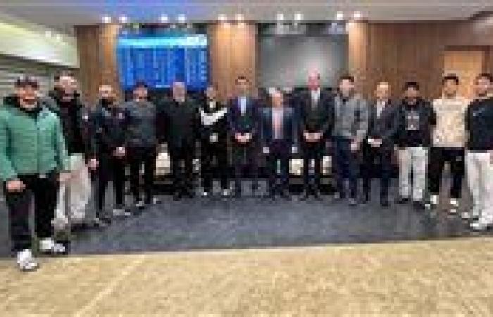 وزير الشباب والرياضة يستقبل مصطفى حسين بطل المصارعة العالمي - بوابة نيوز مصر