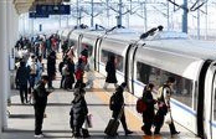 بـ 258 مليون رحلة.. السكك الحديدية الصينية تدير أكبر تنقل بشري سنوي - بوابة نيوز مصر