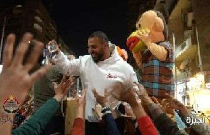 حزب الجبهة الوطنية أمانة الجيزة يحتفل بشهر رمضان بتوزيع فوانيس على الأطفال - بوابة نيوز مصر