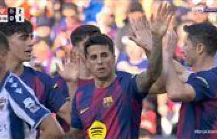 برشلونة ضد ليفانتي.. ملخص اهداف ونتيجة مباراة برشلونة وليفانتي في الدوري الإسباني بعد مرور 15 دقيقة - بوابة نيوز مصر