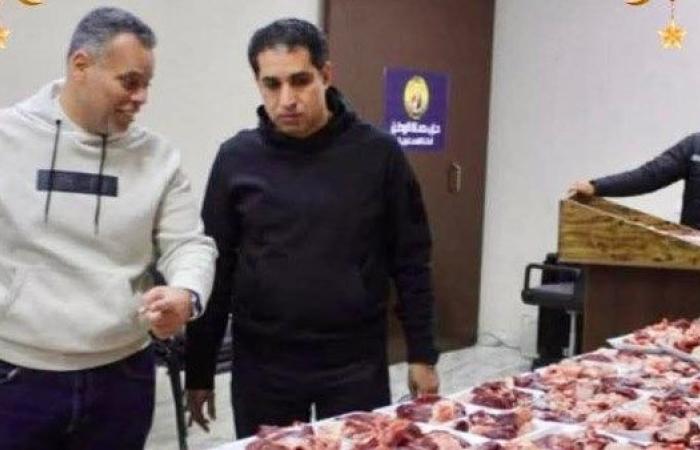 حزب حماة الوطن بالإسماعيلية يقود مبادرة توزيع اللحوم بالمجان على الأسر الأولى بالرعاية.. صور - بوابة نيوز مصر