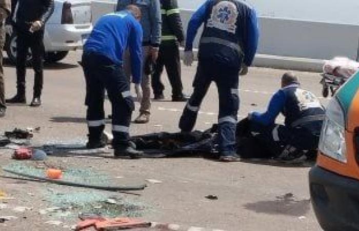 مصرع 4 أشخاص اثر وقوع تصادم دراجات نارية علي طريق طناح المنصورة بالدقهلية - بوابة نيوز مصر