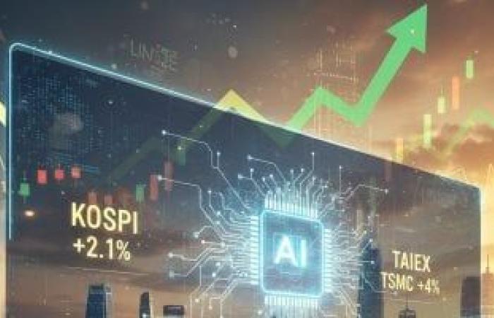 الذكاء الاصطناعي يقود بورصات آسيا إلى مستويات قياسية جديدة - بوابة نيوز مصر