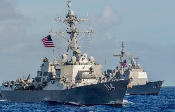 البحرية الأمريكية تحشد 16 سفينة في الشرق الأوسط - بوابة نيوز مصر