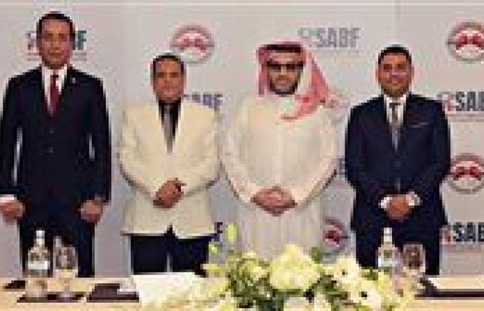 المستشار تركي آل الشيخ يعلن توقيع اتفاقية بين الاتحادين السعودي والمصري للملاكمة - بوابة نيوز مصر