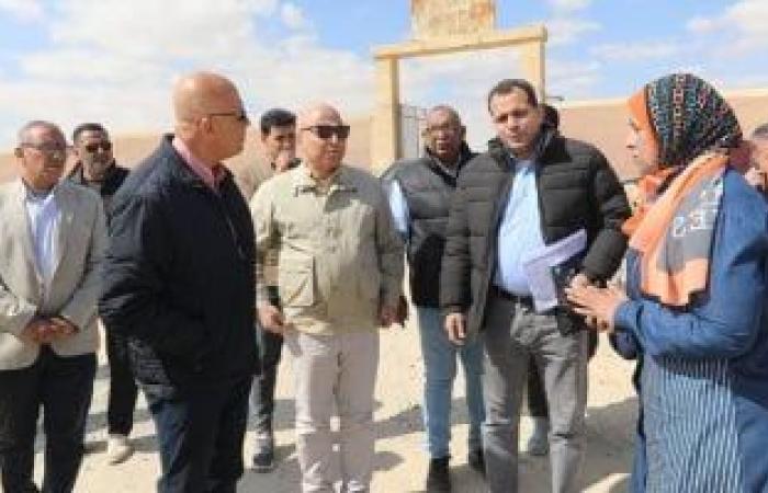 نائب وزيرة الإسكان يتفقد مشروعات الصرف الصحى ضمن مبادرة حياة كريمة بالمنيا - بوابة نيوز مصر