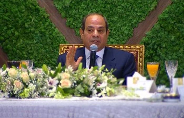 الرئيس السيسي من إفطار الأكاديمية العسكرية: بناء الإنسان الركيزة الأساسية لأي نهضة حقيقية في مصر - بوابة نيوز مصر