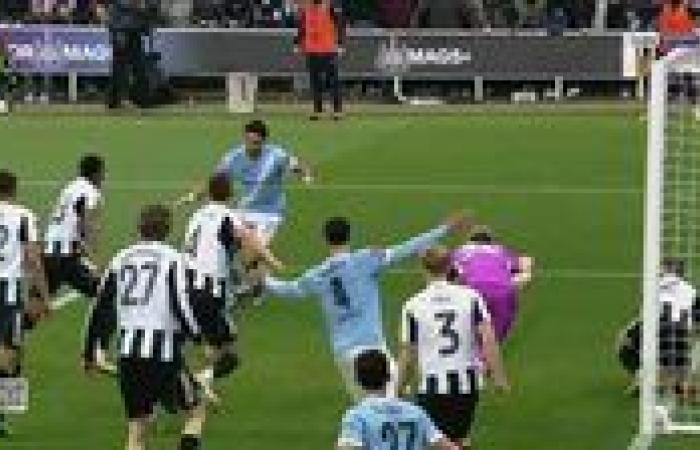 نيوكاسل يونايتد ضد مان سيتي.. تابع الآن هدف عمر مرموش في مباراة مانشستر سيتي ونيوكاسل يونايتد بكأس الاتحاد الإنجليزي - بوابة نيوز مصر