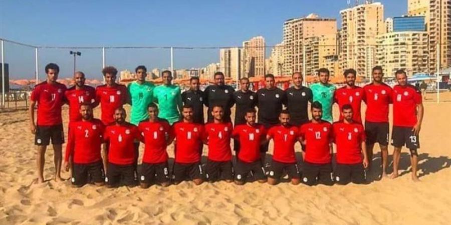 معسكر مغلق لمنتخب الشاطئية استعدادا لخوض كأس الأمم الإفريقية المقبلة - بوابة نيوز مصر