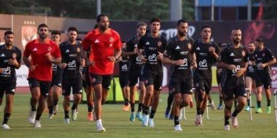 الأهلى يبدأ الاستعداد لمواجهة الزمالك بتدريبات فى الجيم - بوابة نيوز مصر