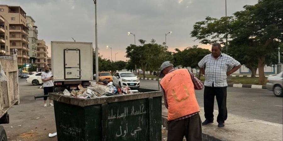 عودة منظومة الجمع السكني للقمامة في الإسماعيلية (صور) - بوابة نيوز مصر