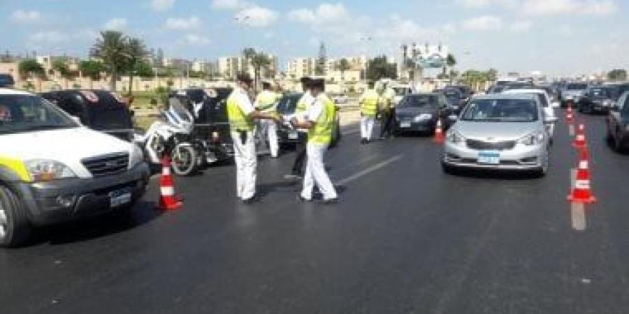 حملات مرورية لرصد المخالفات بمحاور القاهرة والجيزة - بوابة نيوز مصر