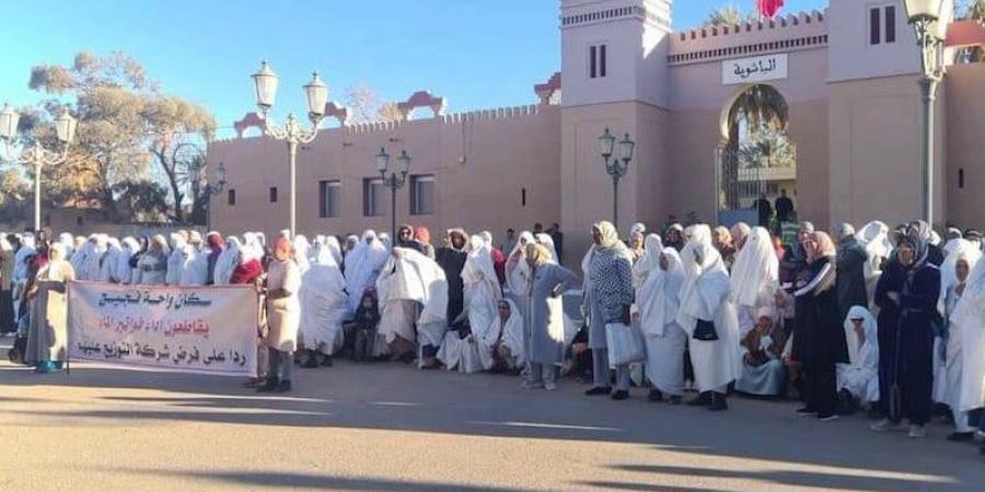 يساريو فجيج يرفضون "تفويت الماء" - بوابة نيوز مصر